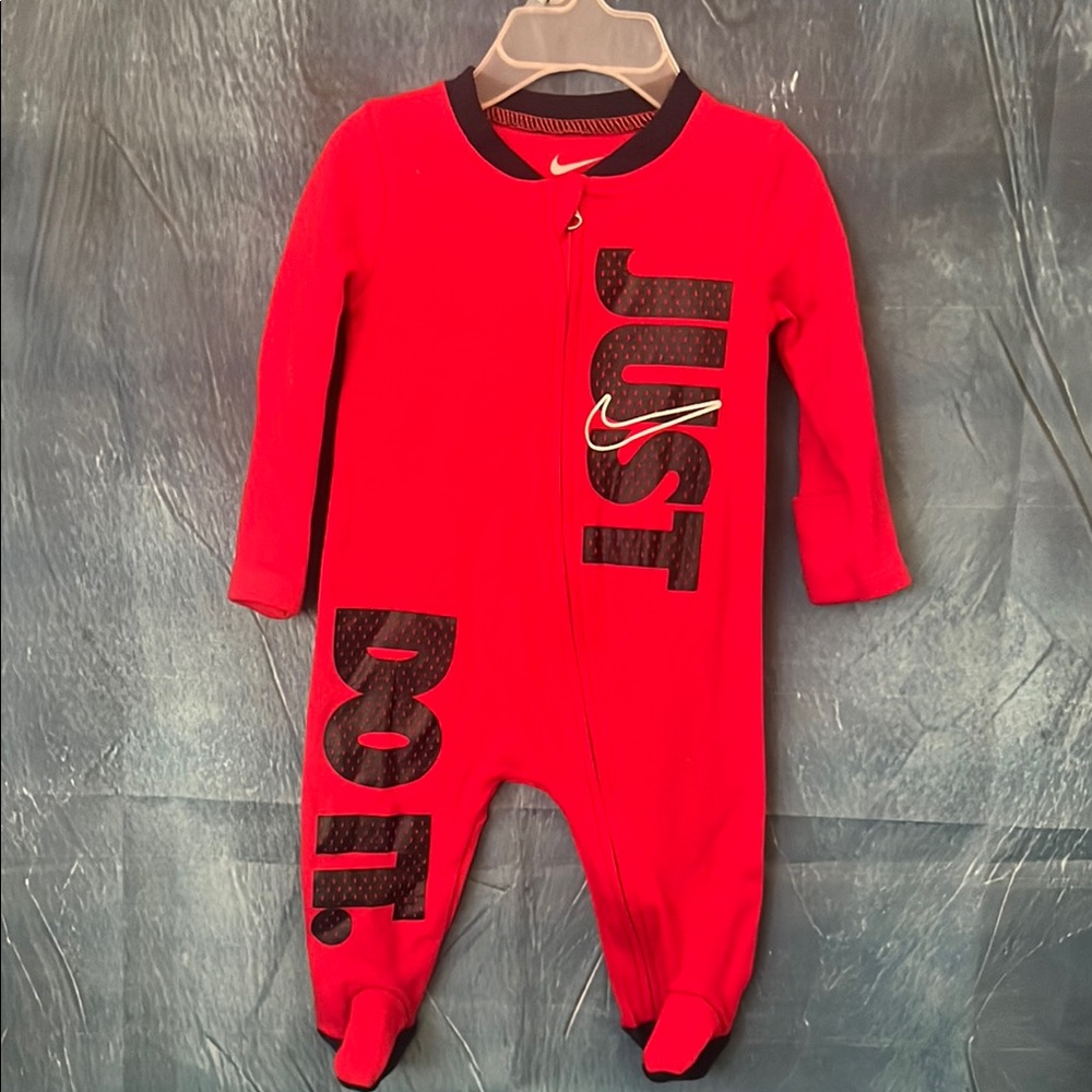 Nike 3M Red Footies One Piece